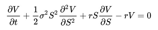 the black-scholes equation 